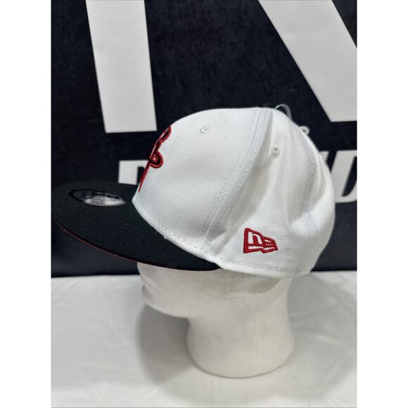 NEW ERA HOUSTON ROCKETS RED 9FIFTY MENS SNAPBACK HAT ONE SIZE FITS ALL - Picture 4 of 8